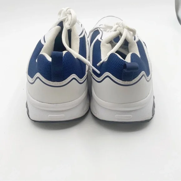 Dr Scholls Men's White and Blue Athletic Sneakers Shoes Size 13.W - Picture 7 of 10